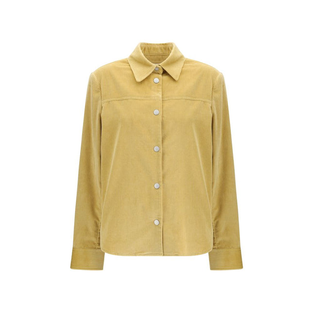 Jacob Cohen Yellow Cotton Denim Jacket
