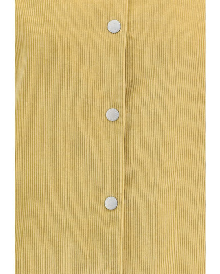 Jacob Cohen Yellow Cotton Denim Jacket