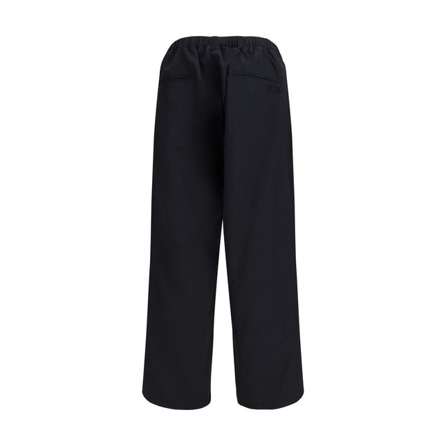 Y-3 Black Nylon Casual Pants