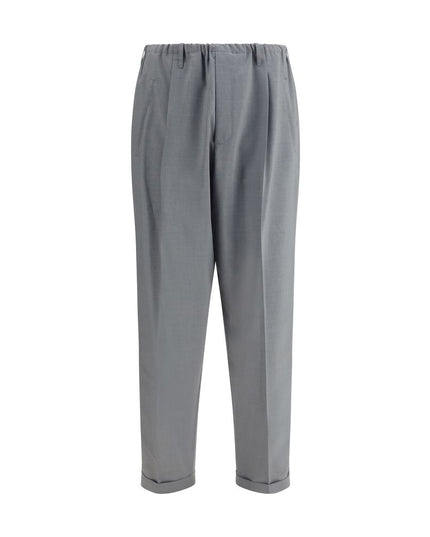 Magliano Gray Polyester Casual Pants