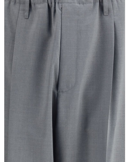 Magliano Gray Polyester Casual Pants