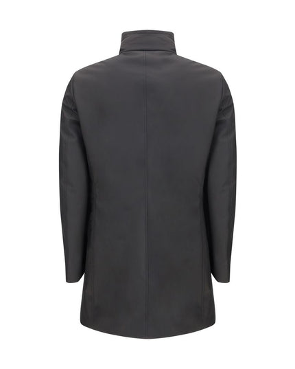 MooRER Black Polyester Coat