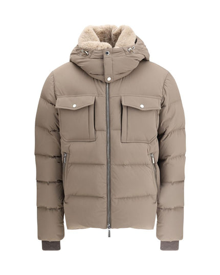 MooRER Beige Polyamide Parka