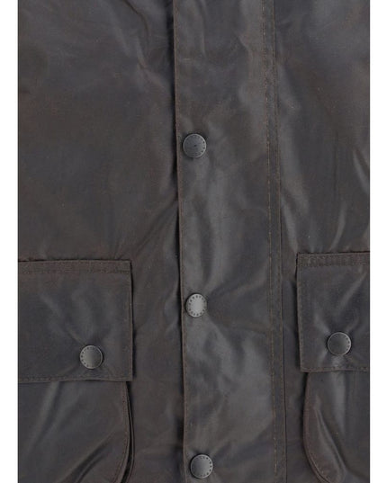 Barbour Black Cotton Coat