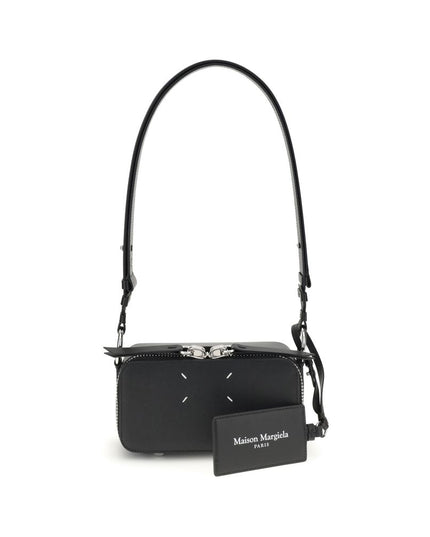 Margiela Black Calf Leather Bos Taurus Shoulder Bag