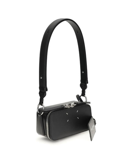 Margiela Black Calf Leather Bos Taurus Shoulder Bag