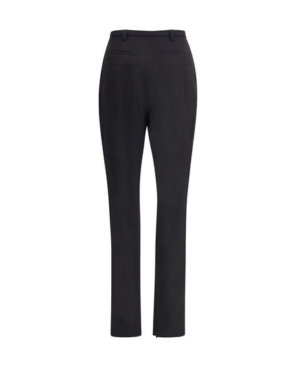 The Latest Black Polyester Skinny Pants