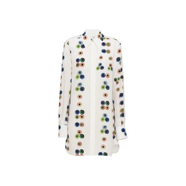 Chloé White Silk Casual Dress