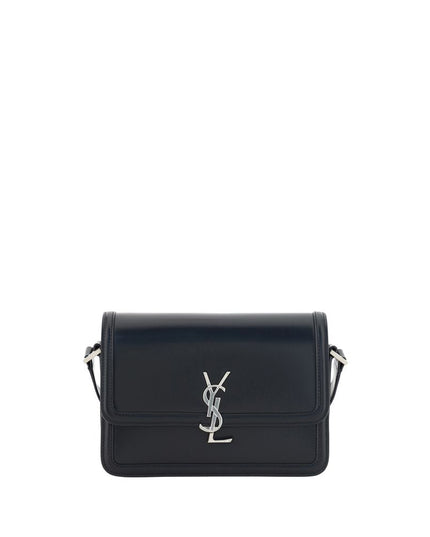 Saint Laurent Black Calf Leather Bos Taurus Shoulder Bag