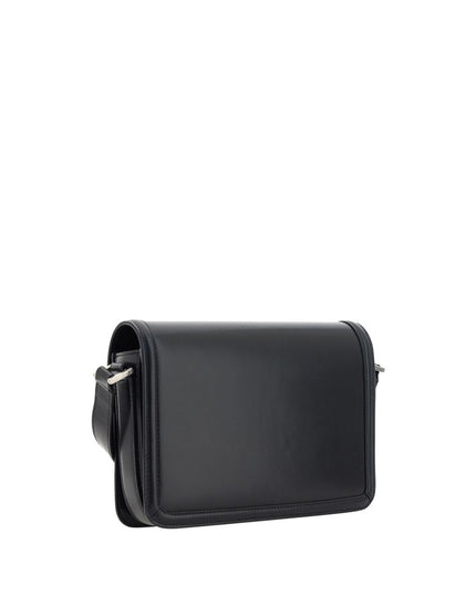 Saint Laurent Black Calf Leather Bos Taurus Shoulder Bag
