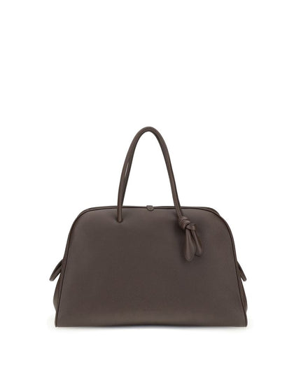 Jacquemus Brown Calf Leather Bos Taurus Handbag