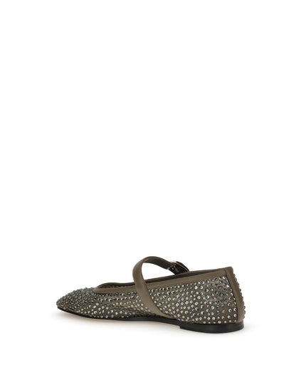 Le Monde Béryl Gray Other Fibres Ballet Flats