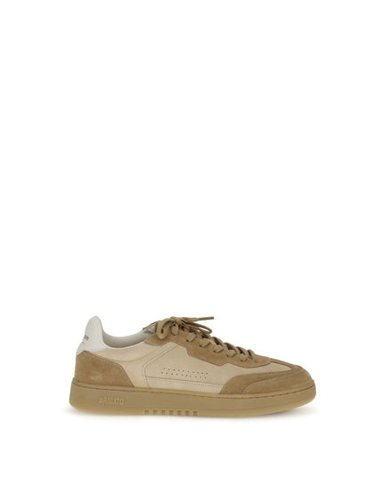 Axel Arigato Beige Leather Low Top Sneakers