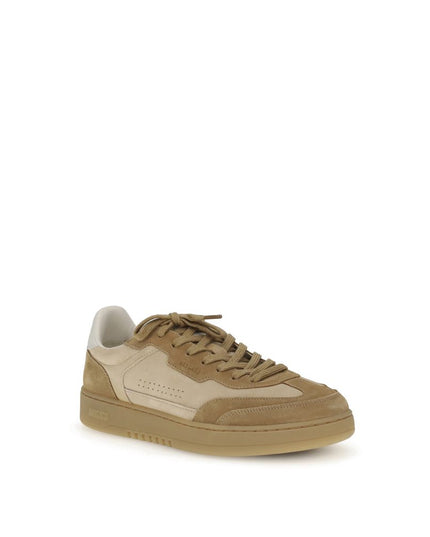 Axel Arigato Beige Leather Low Top Sneakers