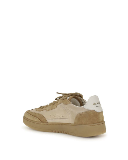 Axel Arigato Beige Leather Low Top Sneakers