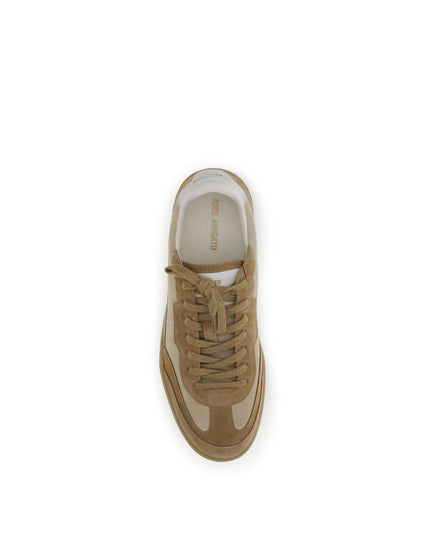 Axel Arigato Beige Leather Low Top Sneakers