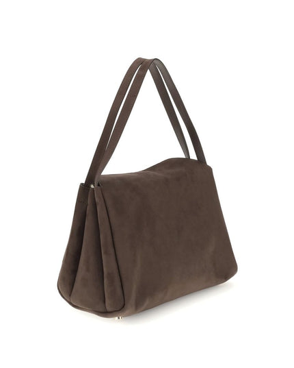 THEMOIRè Brown Other Fibres Shoulder Bag