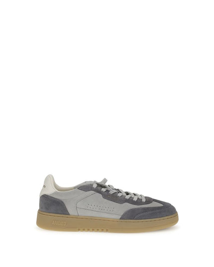 Axel Arigato Gray Leather Low Top Sneakers