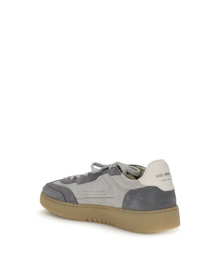 Axel Arigato Gray Leather Low Top Sneakers