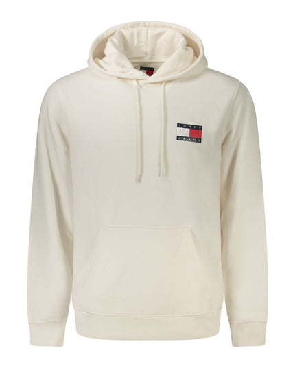 Tommy Hilfiger White Cotton Men Sweater
