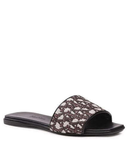 Max Mara Brown Polyamide Slides