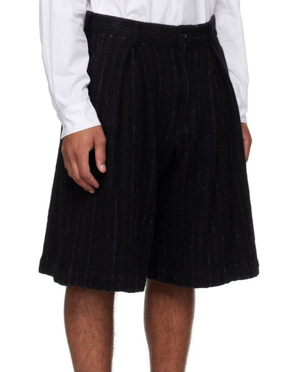 Comme Des Garçons Black Nylon Shorts