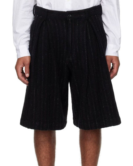 Comme Des Garçons Black Nylon Shorts