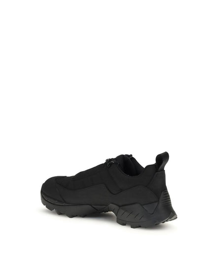 ROA Black Polyamide Athletic Sneakers