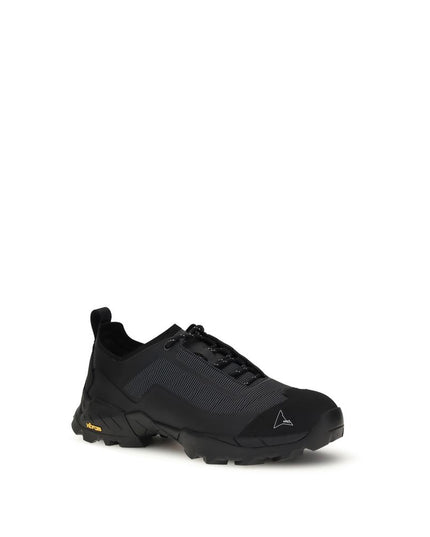 ROA Black Polyamide Athletic Sneakers