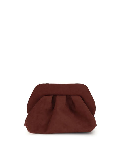 THEMOIRè Brown Other Fibres Clutch Bag