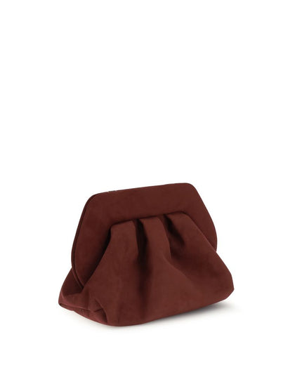 THEMOIRè Brown Other Fibres Clutch Bag