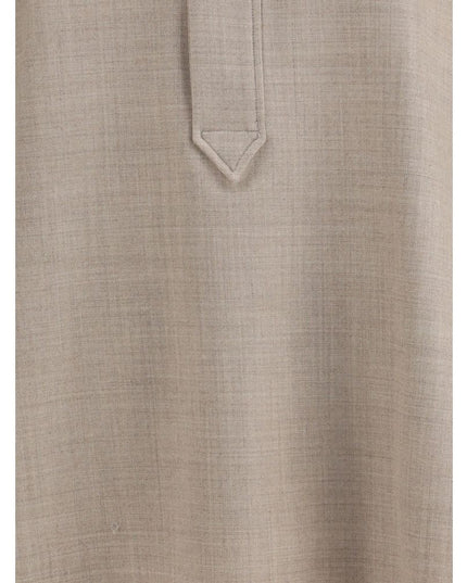 True Royal Beige Wool Shirt
