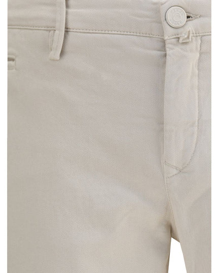 Jacob Cohen Beige Cotton Casual Pants