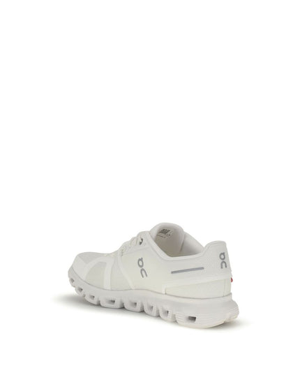 ON White Recycled Polyester Athletic Sneakers