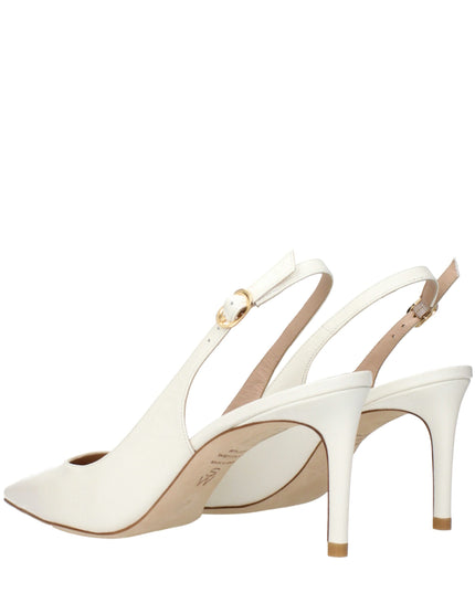 Stuart Weitzman Beige Leather High Heel Pumps