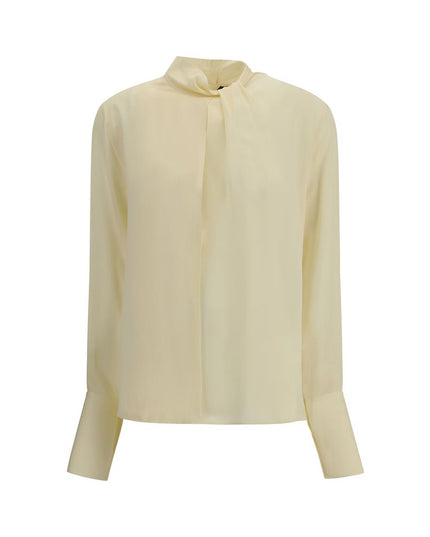Tom Ford Cream Silk Blouse
