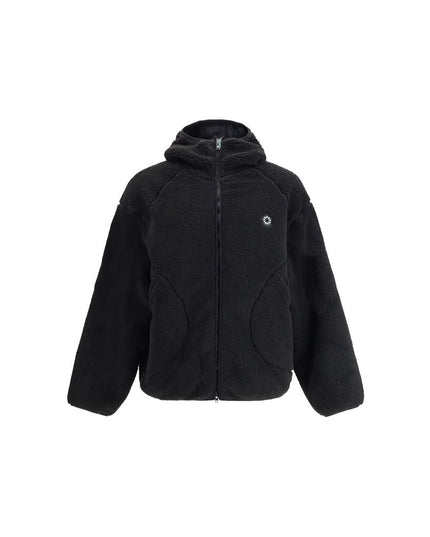 Kenzo Black Polyester Full-Length Jacket