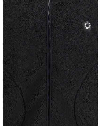 Kenzo Black Polyester Full-Length Jacket