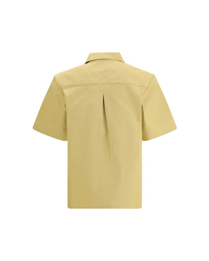 Casablanca Cream Cotton Shortsleeve Shirt