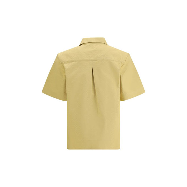 Casablanca Cream Cotton Shortsleeve Shirt
