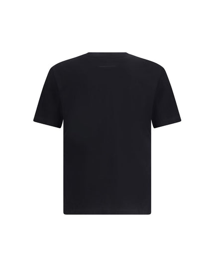MM6 Black Cotton T-Shirt