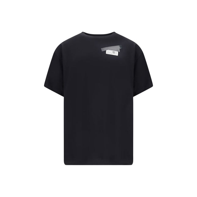 MM6 Black Cotton T-Shirt