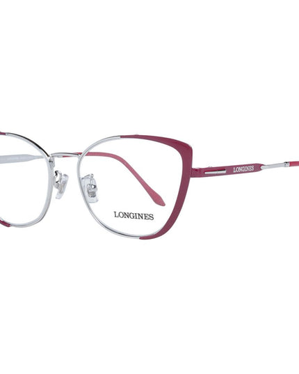 Longines Burgundy Metal & Plastic Glasses (Frames)