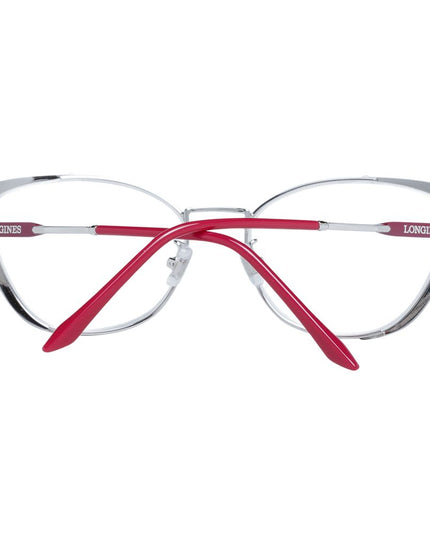 Longines Burgundy Metal & Plastic Glasses (Frames)