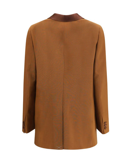 Fendi Brown Wool Blazer