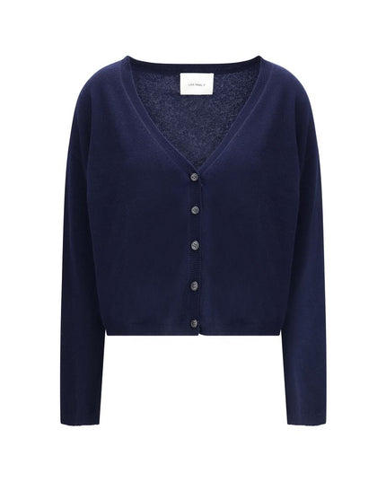 Lisa Yang Blue Cashmere Cardigan