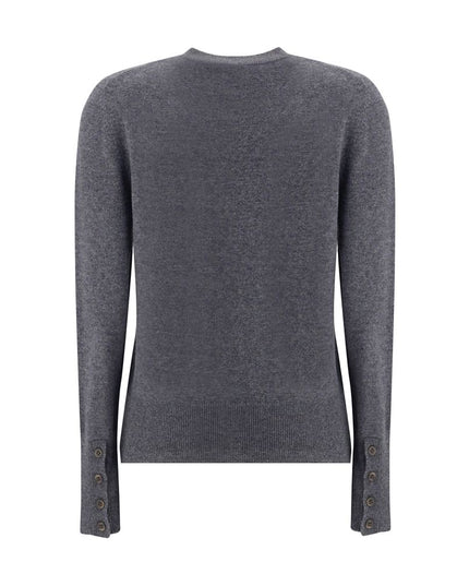 Lisa Yang Gray Cashmere Cardigan