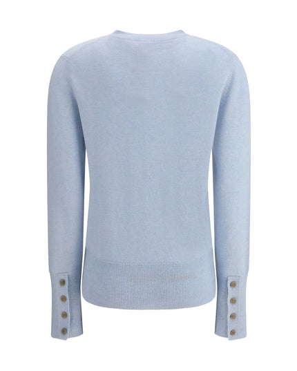 Lisa Yang Light Blue Cashmere Cardigan