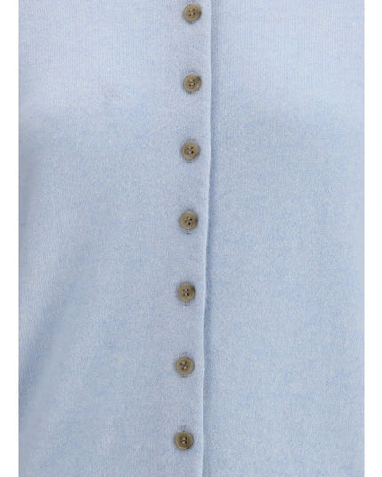 Lisa Yang Light Blue Cashmere Cardigan