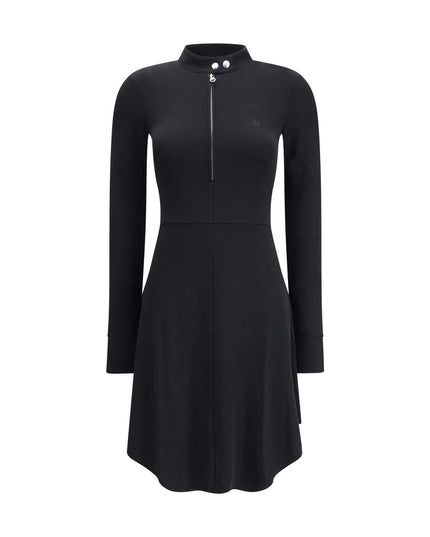 Courrèges Black Viscose Casual Dress
